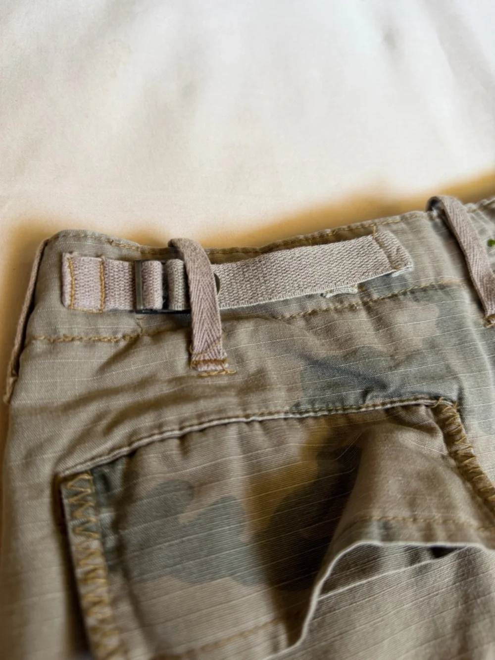 Y2k Wet Seal Camo Mini Skirt Embroidered